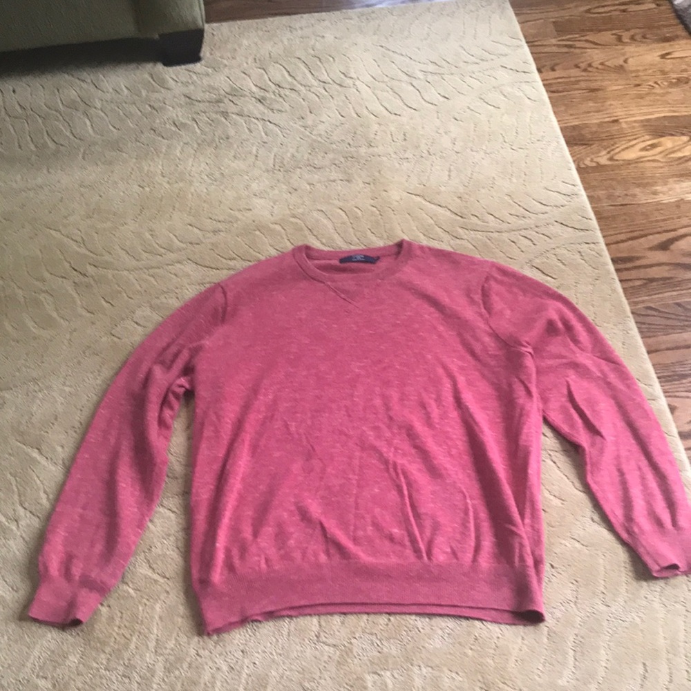 J. Crew heathered red casual sweater